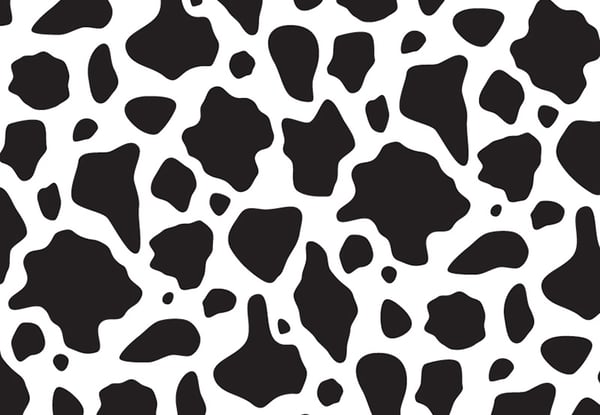 How to draw a cow print pattern in Illustrator