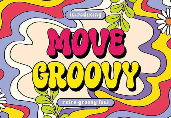 15+ Groovy Hippie Fonts