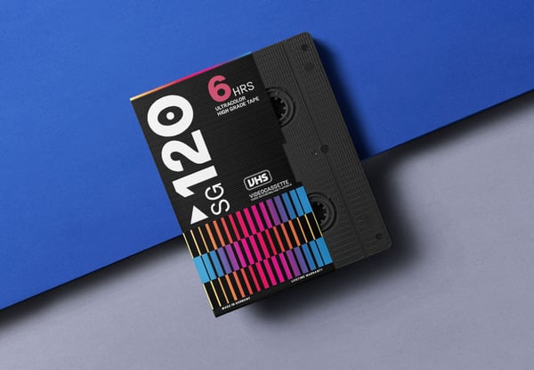 How to create an 80s VHS cover