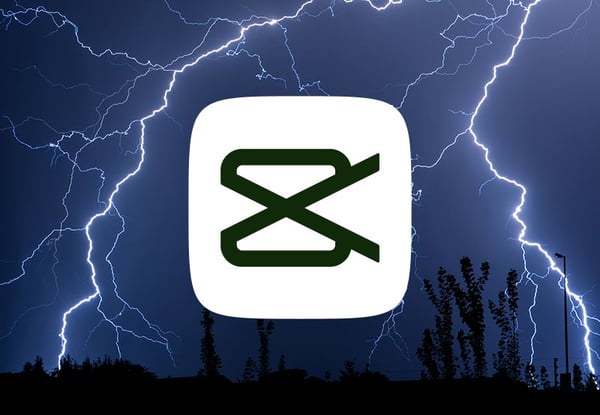 How to quickly add lightning effects in CapCut