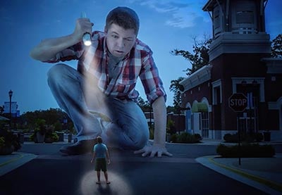 Using Light and Shadow in Photo Manipulation