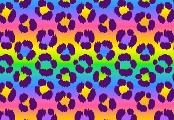 How to create a Lisa Frank-inspired cheetah pattern