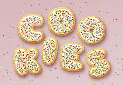 How to Create a Glazed Cookie Text Effect in Adobe Photoshop