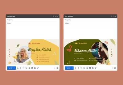 20 Professional (HTML + PSD) Email Signature Templates: 2025 Designs