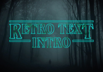 Create a “Stranger Things” Inspired Text Animation in Adobe After Effects