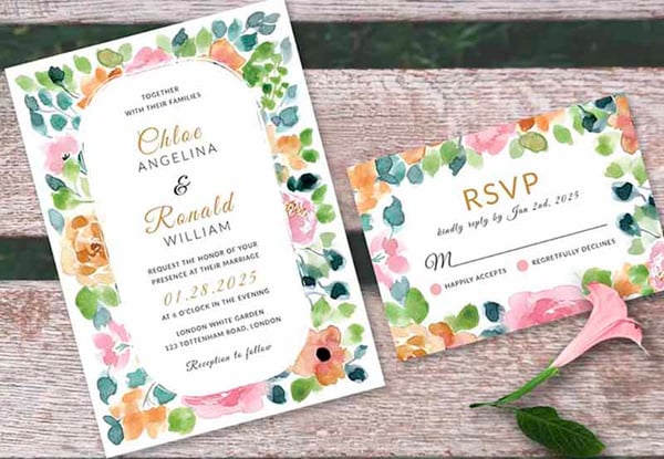 30+ Best Wedding RSVP Templates